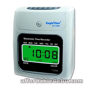 1st picture of EagleTime NT-3300 LCD Clock Display Bundy Clock Time and attendance recorder For Sale in Cebu, Philippines