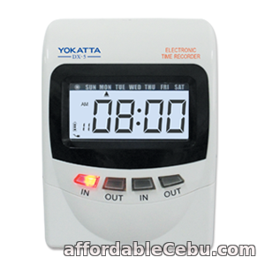 1st picture of YOKATTA DX-5 Bundy Clock Time & Attendance Recorder- CEBU For Sale in Cebu, Philippines