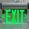 CK-200DR EDGE Lit Exit Sign (Green)