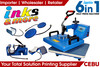 6 in 1 Heat Press Machine supplier in Cebu