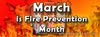 March is Fire Prevention Month