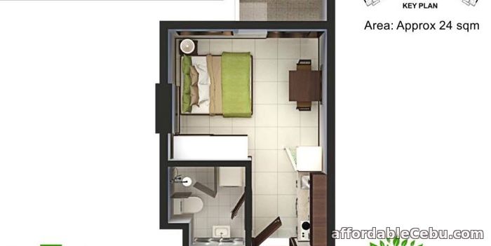 3rd picture of Studio Unit Condo for sale at Talisay Cebu For Sale in Cebu, Philippines