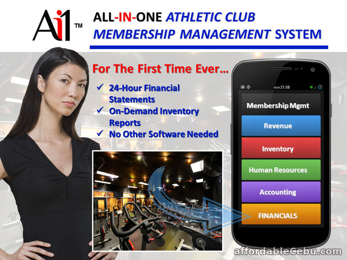 1st picture of Athletic Club Membership Management System For Sale in Cebu, Philippines