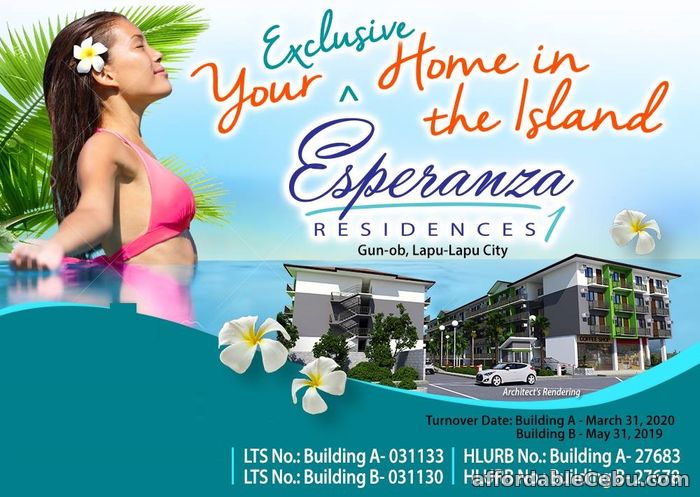 1st picture of Very affordable walk up condo for sale at Esperanza Residences 1 For Sale in Cebu, Philippines