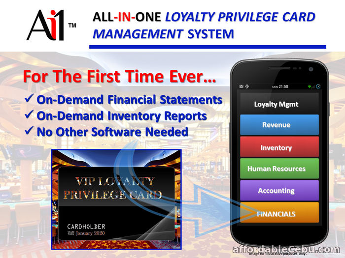 2nd picture of Loyalty Privilege Card Software For Sale in Cebu, Philippines