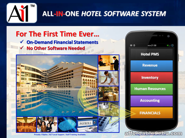 2nd picture of All-In-One Hotel Property Management Software For Sale in Cebu, Philippines