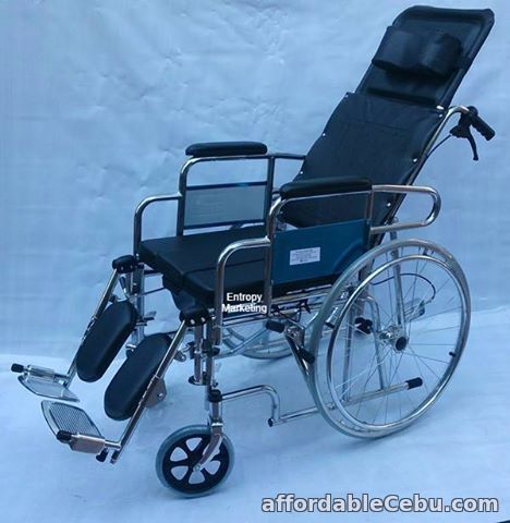 2nd picture of RECLINING WHEELCHAIR WITH DETACHABLE PARTS For Sale in Cebu, Philippines