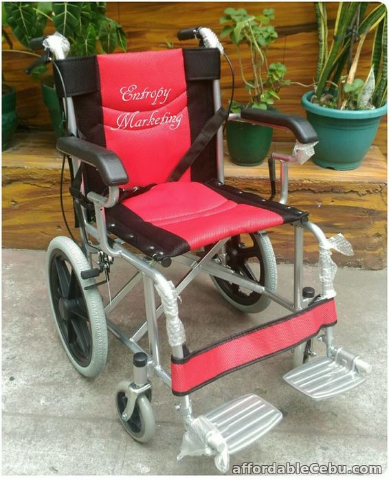 1st picture of TRAVEL LIGHT ALUMINUM WHEELCHAIR For Sale in Cebu, Philippines