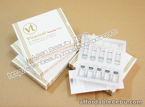 1st picture of Vitacicol P-9000 Whitening Injection For Sale in Cebu, Philippines