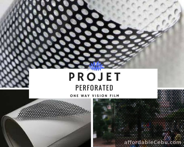 2nd picture of Perforated for adding privacy to your office,home,glass and etc. For Sale in Cebu, Philippines