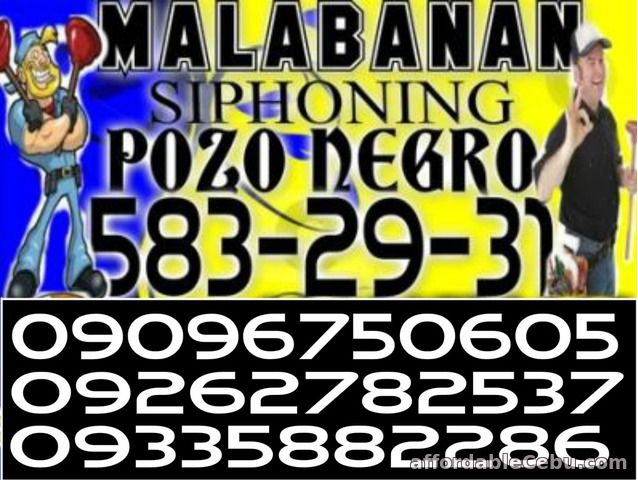 1st picture of malabanan cavite siphoning pozo negro services 09096750605 Offer in Cebu, Philippines