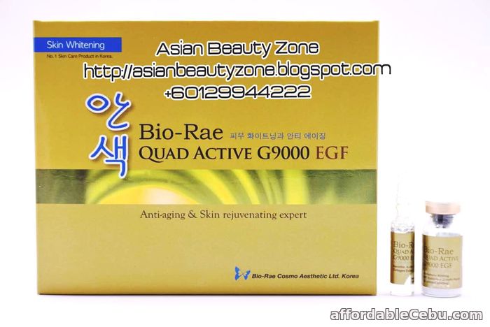 1st picture of BIO RAE QUAD ACTIVE G9000 EGF Whitening For Sale in Cebu, Philippines