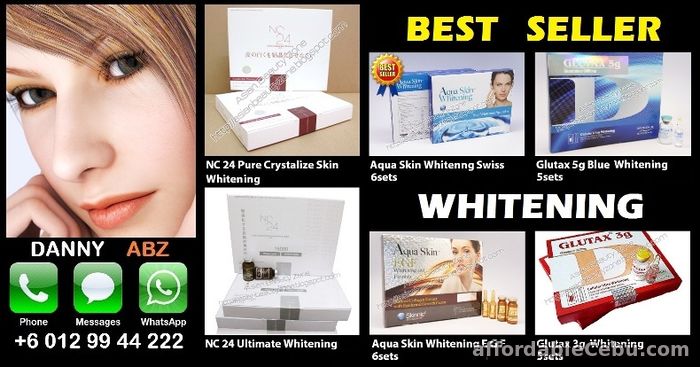 2nd picture of Whitening Injection Promotion ~ Glutax, Prowhite, NC24, Aqua Skin For Sale in Cebu, Philippines