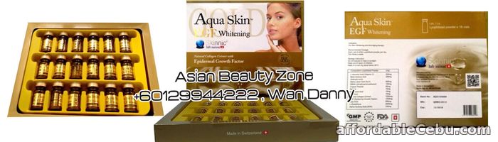 1st picture of Aqua Skin Gold EGF For Sale in Cebu, Philippines