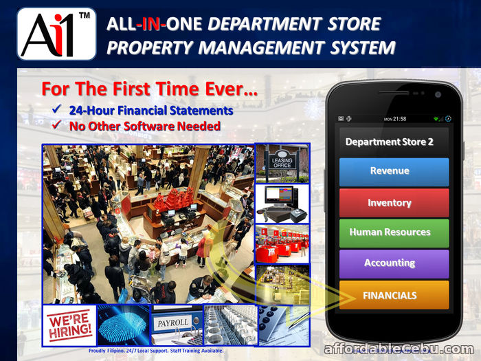 1st picture of Ai1 Department Store Management Software For Sale in Cebu, Philippines
