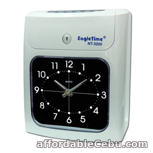 1st picture of EagleTime NT-3200 Bundy Clock Time and Attendance Recorder For Sale in Cebu, Philippines