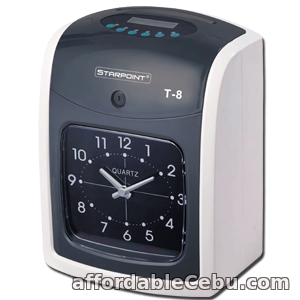 1st picture of STARPOINT T-8 Bundy Clock Time And Attendance Recorder w/ FREE 100 pcs. Time CArd For Sale in Cebu, Philippines