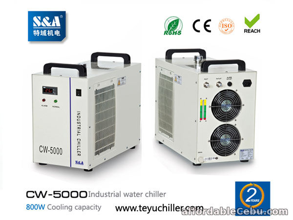 1st picture of S&A recirculating chiller for cooling 3W-5W UV laser For Sale in Cebu, Philippines