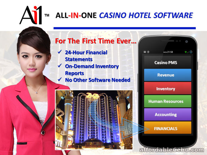 1st picture of Ai1 Casino Hotel PMS Software For Sale in Cebu, Philippines