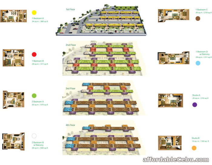 3rd picture of The Courtyards at Brookridge For Sale in Cebu, Philippines