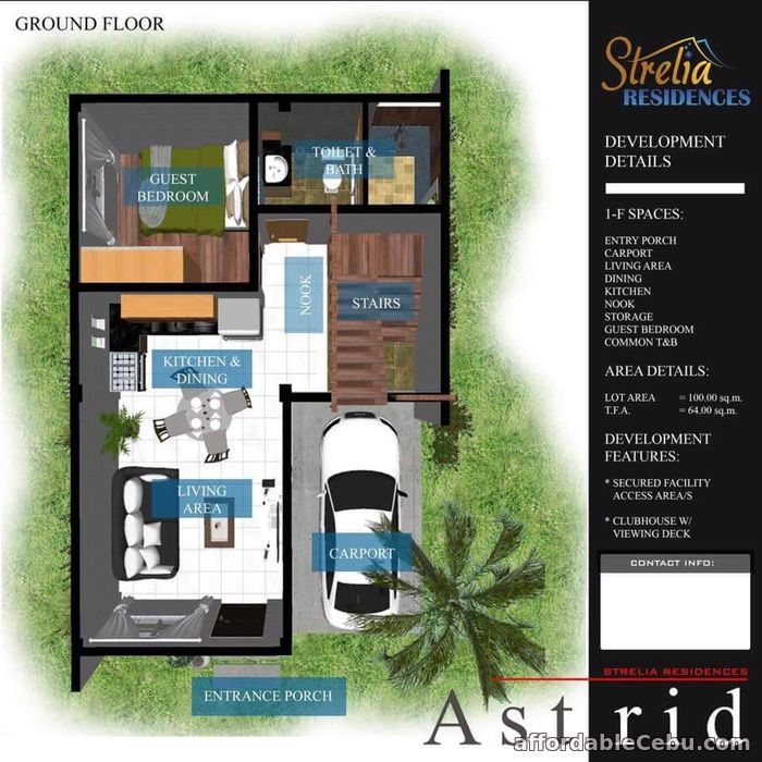 3rd picture of STRELIA RESIDENCES. House and Lot for sale For Sale in Cebu, Philippines