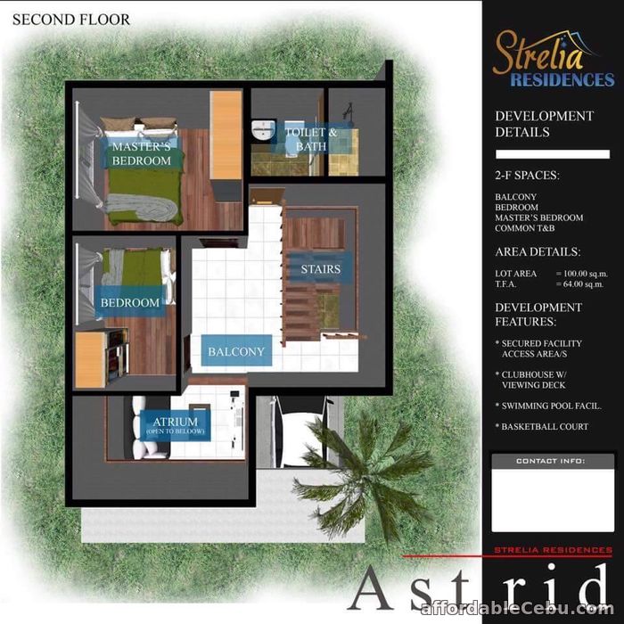 2nd picture of STRELIA RESIDENCES. House and Lot for sale For Sale in Cebu, Philippines