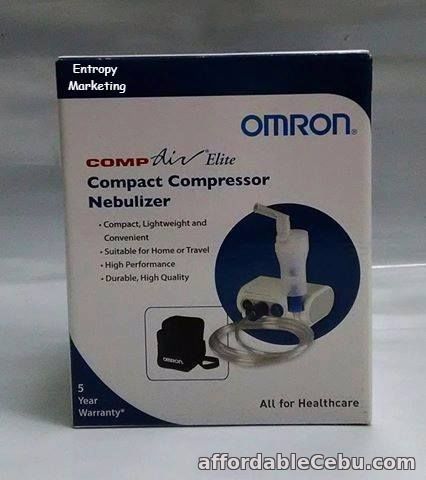 2nd picture of OMRON MINI PORTABLE NEBULIZER WITH RECHARGEABLE BATTERY PACK For Sale in Cebu, Philippines