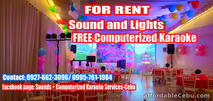 1st picture of Sound System For Rent Lapu-Lapu City For Rent in Cebu, Philippines