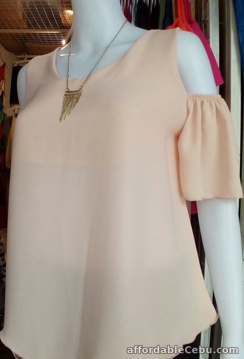 4th picture of Cold Shoulder Blouse For Sale in Cebu, Philippines