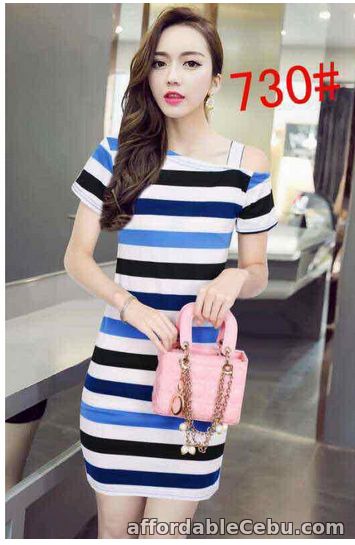 2nd picture of STRIPE OFFSHOULDER DRESS For Sale in Cebu, Philippines