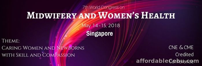 1st picture of Midwifery Congress 2018 Announcement in Cebu, Philippines