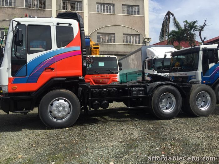 3rd picture of 10 wheeler Daewoo tractor head For Sale in Cebu, Philippines