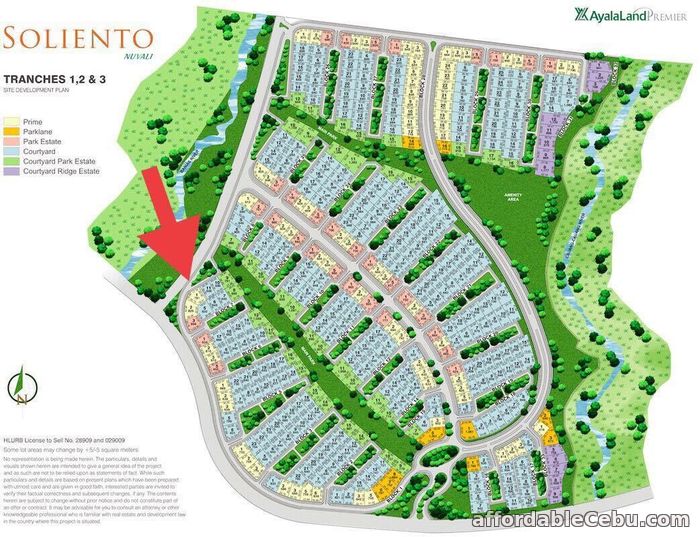 1st picture of RUSH FOR SALE: PRIME RESIDENTIAL LOT AT SOLIENTO, NUVALI For Sale in Cebu, Philippines