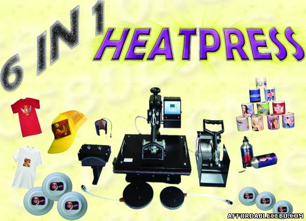 1st picture of 6in1 heatpress/free training in cebu For Sale in Cebu, Philippines