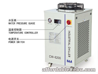 2nd picture of S&A water chiller system CW-6200 with 5.1KW cooling capacity For Sale in Cebu, Philippines