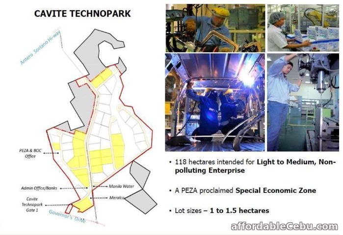 1st picture of Cavite Technopark Industrial Lot For Sale in Cebu, Philippines