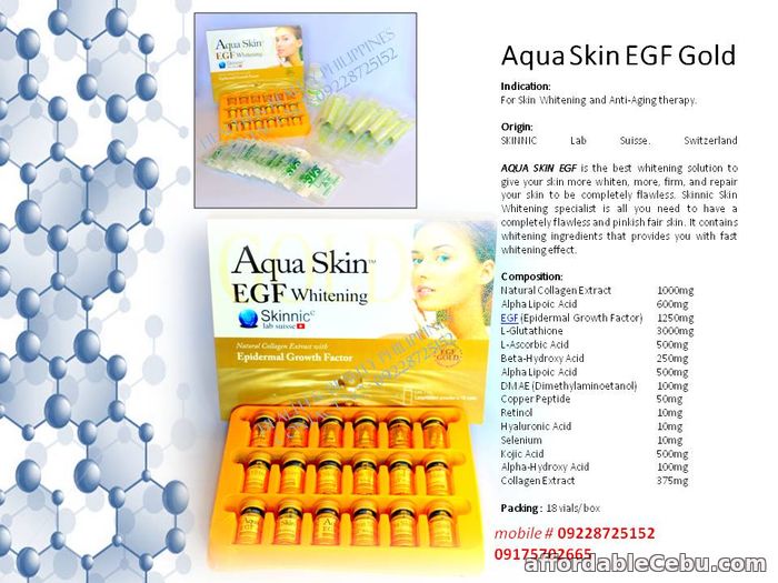 1st picture of Aqua skin gold egf in the Philippines For Sale in Cebu, Philippines