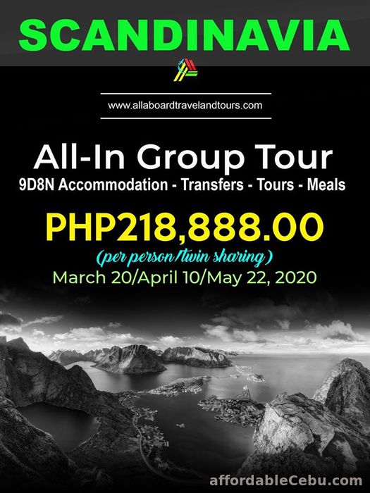 1st picture of Scandinavia All-In Group Tour Offer in Cebu, Philippines