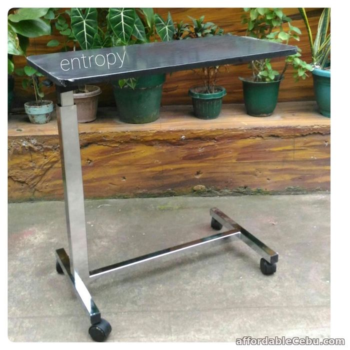 1st picture of Overbed table with stand and wheels For Sale in Cebu, Philippines