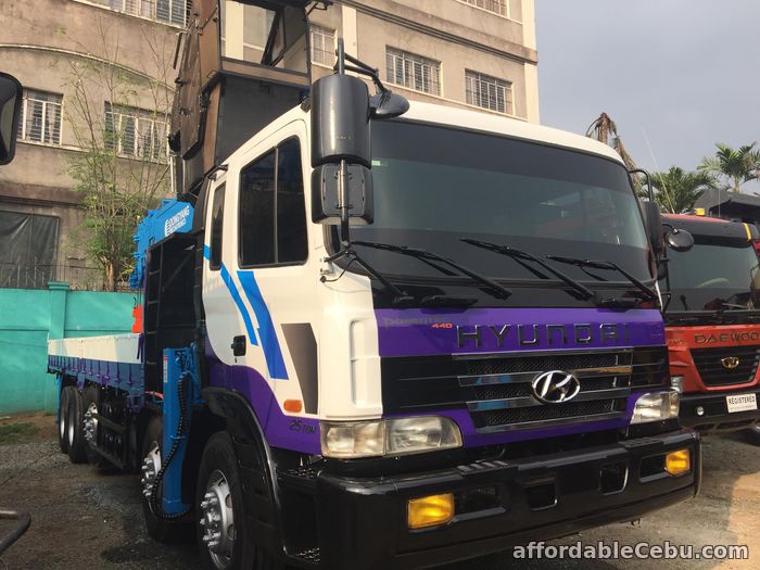 1st picture of 15 tonner boom truck or crane truck for sale For Sale in Cebu, Philippines