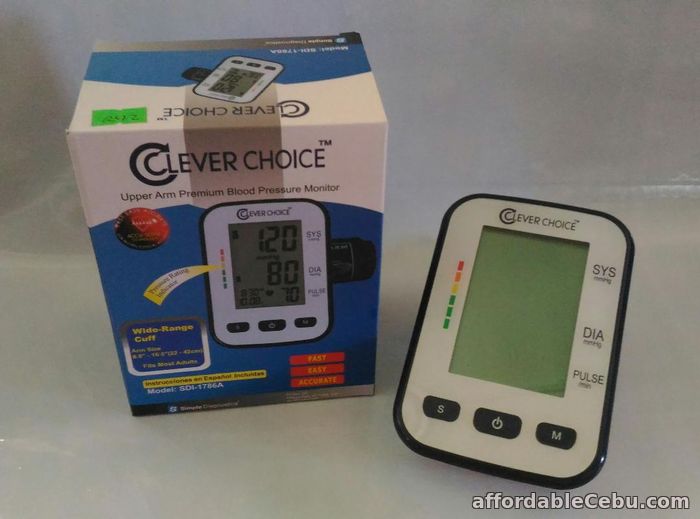 1st picture of Clever Choice Digital BP Blood Pressure Monitor SDI-1786A For Sale in Cebu, Philippines