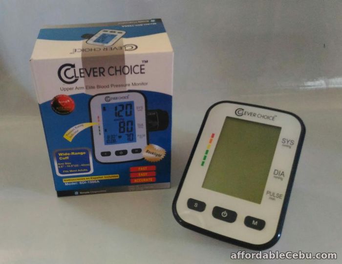 1st picture of Clever Choice Digital Blood Pressure BP Monitor SDI-1986A For Sale in Cebu, Philippines