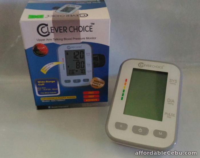 Clever Choice Digital BP Blood Pressure Talking Monitor SDI 1886AT For