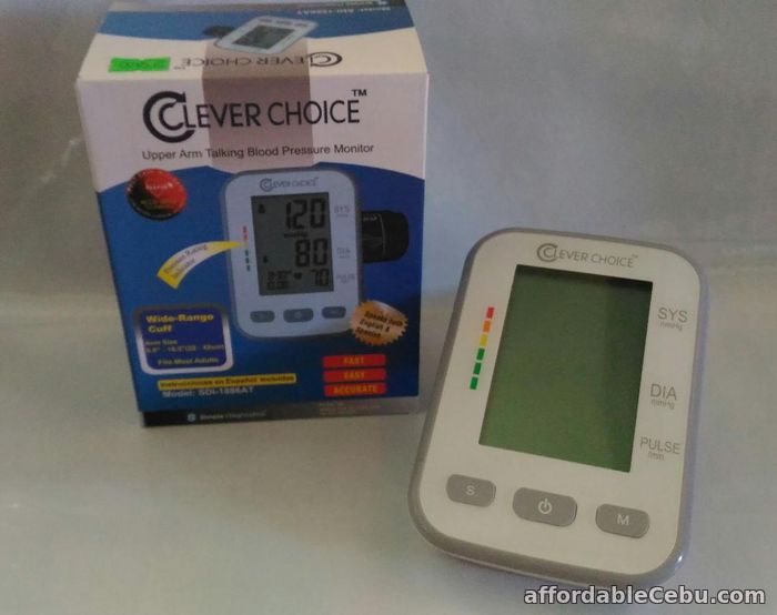 2nd picture of Clever Choice Digital BP Blood Pressure Talking Monitor SDI 1886AT For Sale in Cebu, Philippines