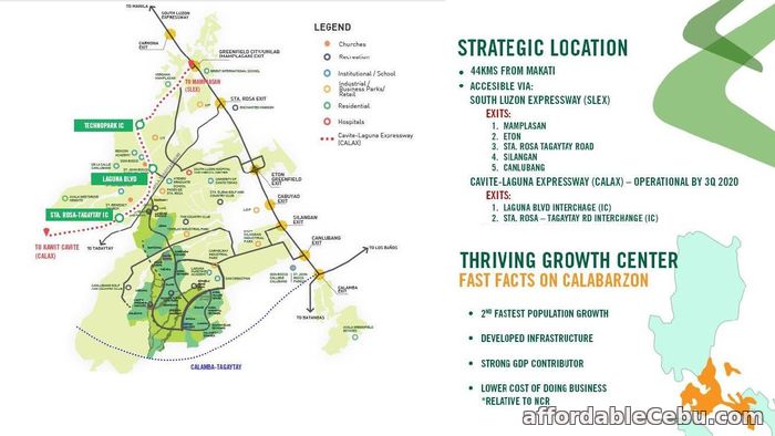 2nd picture of Nuvali Commercial Lot For Sale in Cebu, Philippines