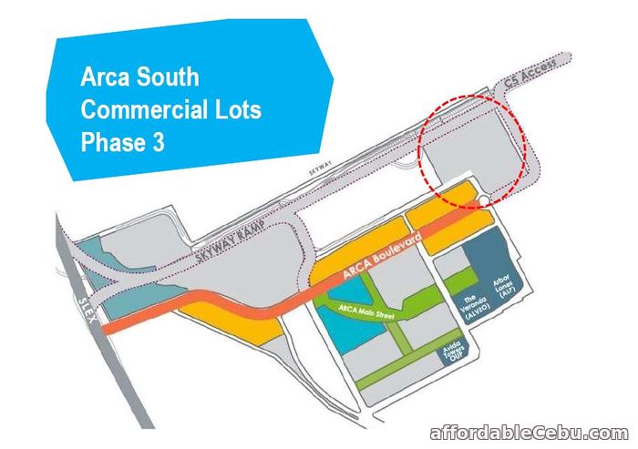 3rd picture of Arca South Commercial Lot For Sale in Cebu, Philippines