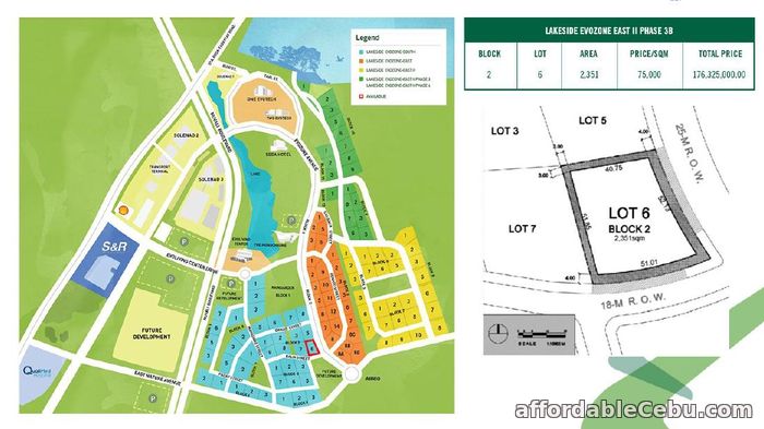 4th picture of Nuvali Lakeside Evozone Commercial Lot For Sale in Cebu, Philippines