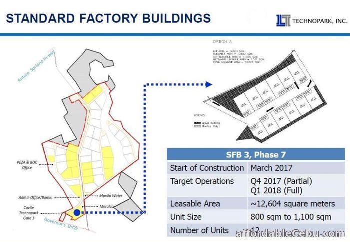 3rd picture of Cavite Technopark Warehouse For Rent For Sale in Cebu, Philippines