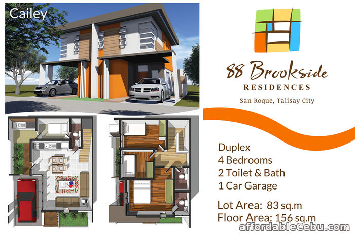 3rd picture of 88 Brookside Residences -- Convenient southside living. For Sale in Cebu, Philippines