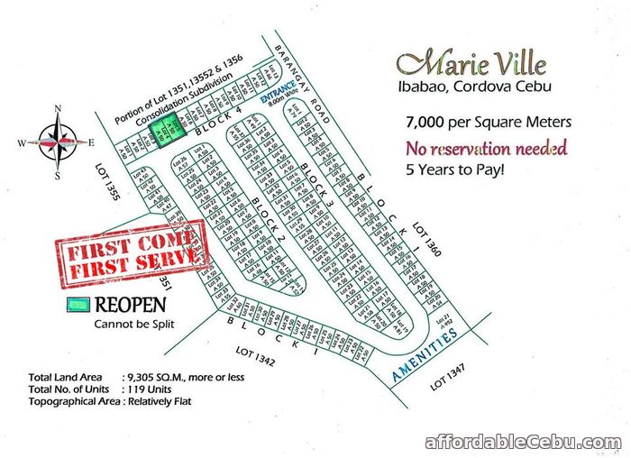 5th picture of RE-OPEN LOT FOR SALE For Sale in Cebu, Philippines